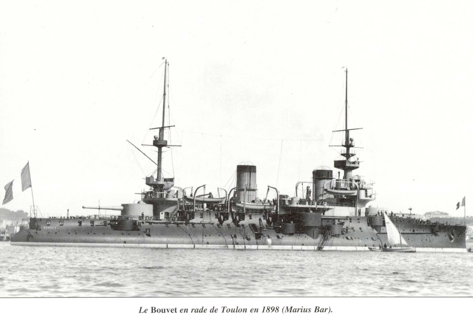 Le Bouvet - French predreadnought battleship