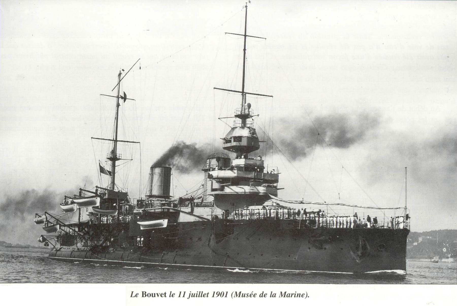 Le Bouvet - French predreadnought battleship